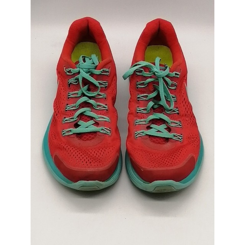 Nike Sneakers Womens Lunar Glide Orange 11 Athletic Runing Shoes 549260-991